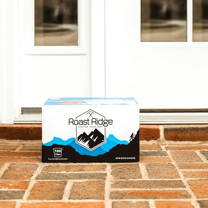 Roast Ridge Single Serve Coffee Pods for Keurig K-Cup Brewers, Southern Pecan, Medium Roast, 100 Count