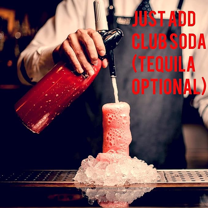 Top Hat Ruby Go Wild - Hibiscus & Grapefruit Flavor - Paloma Drink Mix - Hibiscus Syrup 5x Concentrate - Compatible with SodaStream- Grapefruit Juice - 32oz Bottle