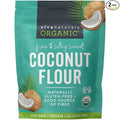 Viva Naturals Organic Coconut Flour (4 lbs) - Gluten Free Flour Substitute for Keto, Paleo and Vegan Baking, Low Fat and Good Source of Fiber Coconut Baking Flour, Non-GMO, Unbleached and Unrefined, 1.81 kg