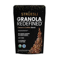 Struesli Cacao + Coffee Organic Granola, Grain & Gluten Free, Healthy Snacks with Cacao, Coffee, Tiger Nuts, Pecans, Walnuts, Hemp Hearts & Coconut Flakes, Plant Based, Keto & Paleo Friendly, 32 Oz