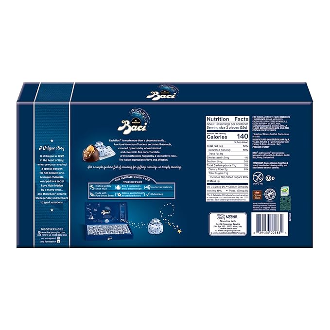 Perugina Classic Dark Chocolate Pack of 1 Box