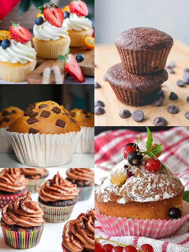 Muffin Cupcake Pan, Nonstick 12 Cupcake Tray, Cheesecake Pan for Baking