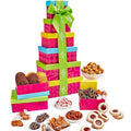 Gluten Free Palace Gift Basket Tower – Mother’s Day Treats – 6-Tier Festive Gluten Free Cookies Gift Basket Treat Tower – Father’s Day Gifts Sweets – Family, Birthday & Thank You Gift Set
