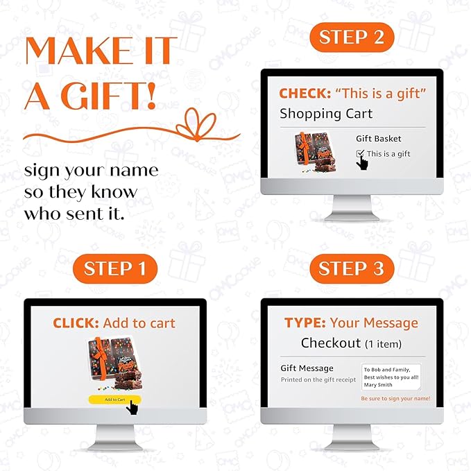 Happy Halloween cookies brownies Gift Basket Chocolate Fudge Brownie Cake Gift For Men Women Package | Nut Free Dairy Free