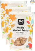 365 by Whole Foods Market, Granola Maple And Almond Butter Bag, 12 Ounce (Pack of 3)
