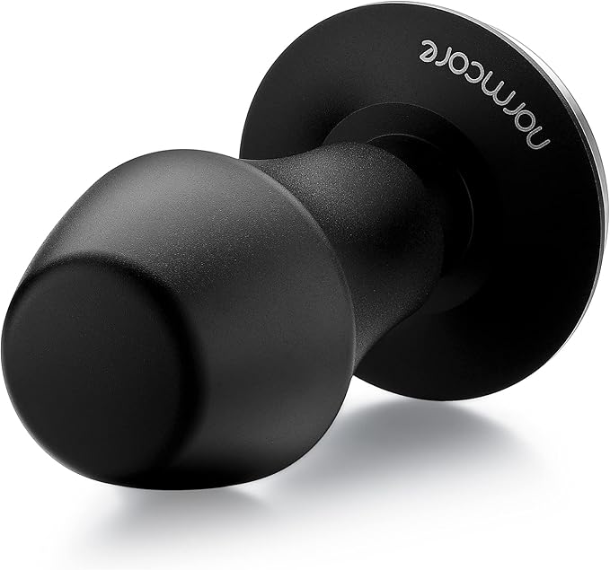 Normcore 49.7mm Coffee Tamper V4 - Spring-loaded Tamper - Barista Tools - Espresso Tamper with Mat For ROK Espresso Maker - Flat Base