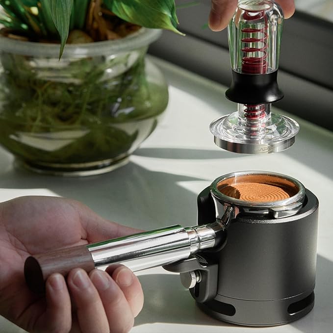 IKAPE 58mm Bottomless Naked Portafilter, Suitable for E61, Flair 58, ECM, Rocket, Sanremo, Synesso, Slayer, VBM Coffee Machines (Included 20g Capacity Filter Basket)