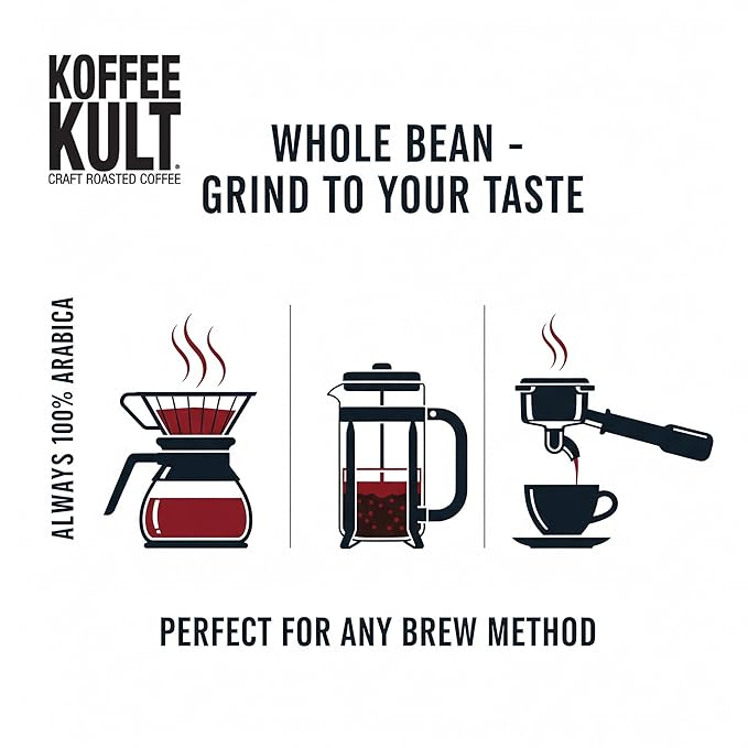 Koffee Kult Road Dog Dark Roast Coffee Beans (whole bean, 32oz)