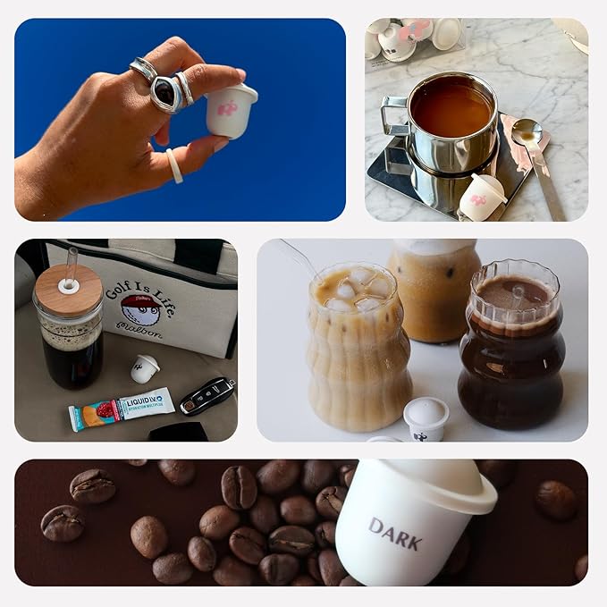 ELE BREWS Instant Cold Brew Coffee, 24 Servings Freeze-Dried Coffee Pods, 100% Arabica, Light, Medium & Dark Roast, Bold Smooth Flavor, Easy to Brew Hot or Iced, Travel Friendly (MIX)