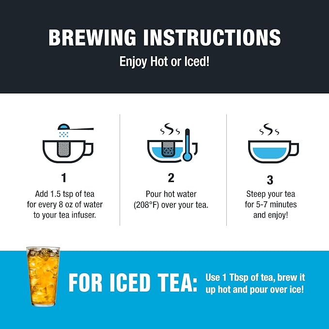 Tiesta Tea - Cocoa Mint Chill Loose Leaf Tea, Chocolate Peppermint Herbal Rooibos Blend, Non-Caffeinated, Brew Hot or Iced, Makes Up to 25 Cups, Resealable Pouch, 1.5 Ounce