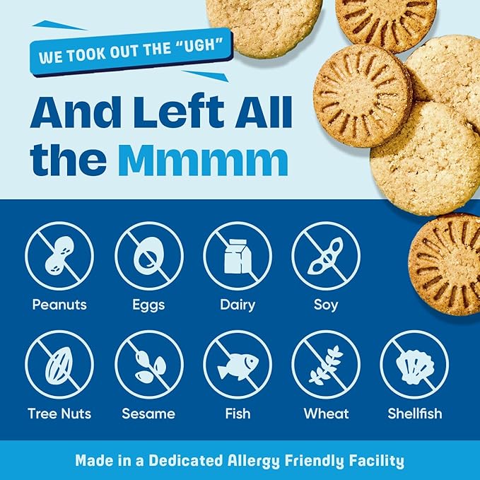 Gluten Free Partake Mini Classic Graham Crackers & Vanilla Wafer Cookies Variety Pack - Vegan - Free From the Top 9 Allergens Including Dairy, Wheat, Soy, Eggs, & Peanuts - Non GMO - Safe School & Office Snack (21 Packs, 0.67 oz)