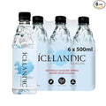 Icelandic Glacial Natural Spring Alkaline Water, 500 ml / 16.9 Fl Oz (Pack of 6)