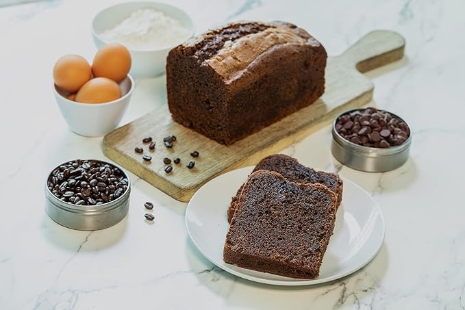Nadel - Naturally Delicious Cappuccino Chocolate Chip bread, Lunch snack breakfast bars coffee cake, Natural fresh brand mocha chocolate cake 24 pack