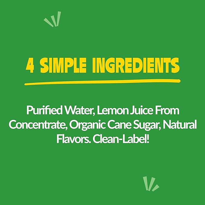 Hoot Juice Original Lemonade By Lemonati, No Artificial Sweeteners or Flavors, Gluten-Free, Kosher, Non-GMO, Vegan, 7.5 Fl Oz Mini-Cans, Pack Of 24, Original Lemonade