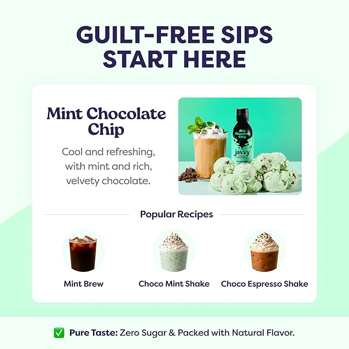 Coffee Concentrate - Limited Release Flavors - Cold Brew Coffee, Perfect for Hot or Iced Instant Coffees, Hot Drinks, Cold Brew Concentrate, 35 Servings - Mint Chocolate Chip