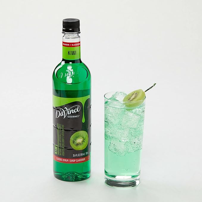 DaVinci Gourmet Classic Kiwi Syrup, 25.4 Fluid Ounces (Pack of 1)