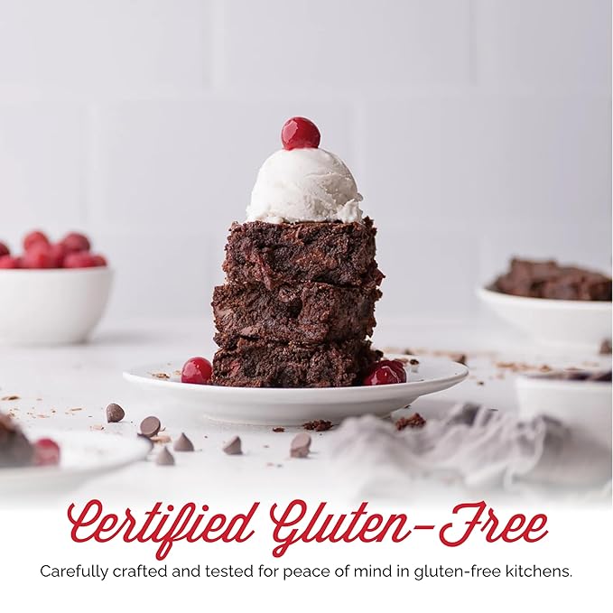 Otto's Naturals Grain-Free Classic Brownie Mix, 11.1 Oz., 6 Pack, Top 9 Allergen-Free, Organic Cassava Flour, Gluten Free, Non-GMO, Vegan, Plant-Based