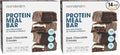 WonderSlim Meal Replacement Protein Bar, Dark Chocolate S'mores, 15g Protein, 20 Vitamins & Minerals (7ct) (Pack of 2)
