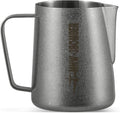 MHW-3BOMBER Milk Frothing Pitcher, 20oz/600ml Frother Cup for Barista, SUS304 Stainless Steel Espresso Steaming Pitcher for Coffee/Latte Art, P3015SS-OS