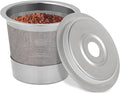 2 Pack Reusable Pods for Ninja Dual Brew Coffee Maker, Stainless Steel Reusable K Pod Permanent K Cups Filters Coffee Accessories Compatible with Ninja CFP101 & Ninja PB051 Coffee Maker