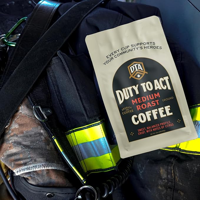 Duty to Act Medium Roast Ground Coffee, 2 lbs (Pack of 3)