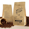 doanhdang - 17.6 Oz Premium Moka Whole Bean Coffee, 100% Medium Roast, Rich Flavor for Espresso Shot and Brew, Origin from Vietnam, Whole Med Roast Beans