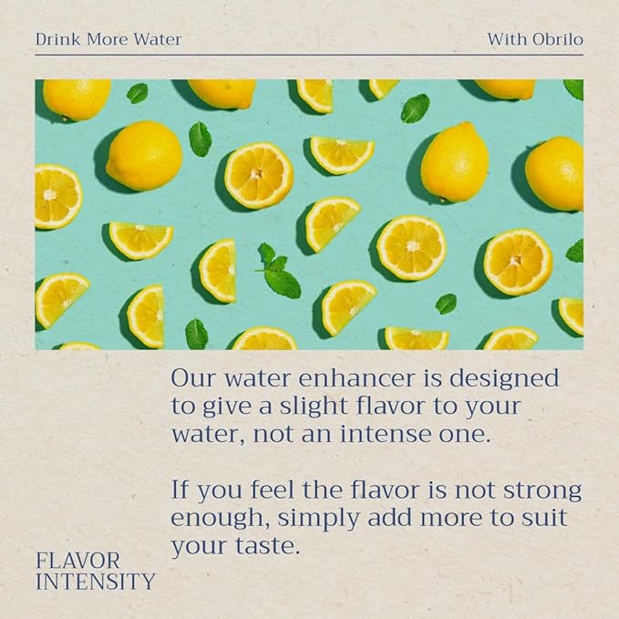 Obrilo Water Enhancer Liquid Flavoring Drops - ZERO Sugar/Calorie, Dye Free, Naturally Flavored Drink Syrup, 2.0 fl oz x 5 Bottles for Kids & Adults (Lychee)