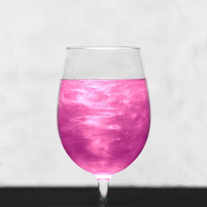 Bakell - Neon Pink Tinker Dust (4g, 1x Mini Spray Pump) Edible Glitter for Food, Desserts, and Beverages!