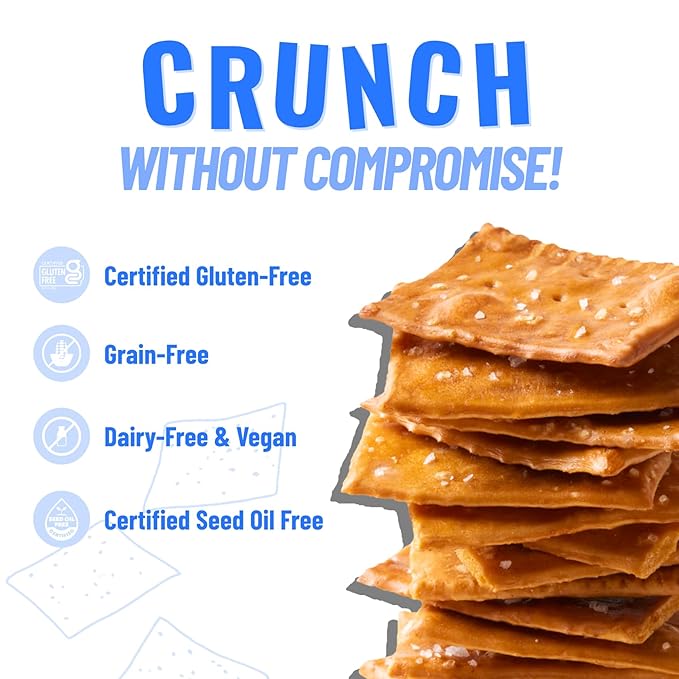 Every Body Eat Snack Pretzel Thins, Allergen Friendly, Vegan, Gluten Free and Grain Free (2 Count, Pretzel)