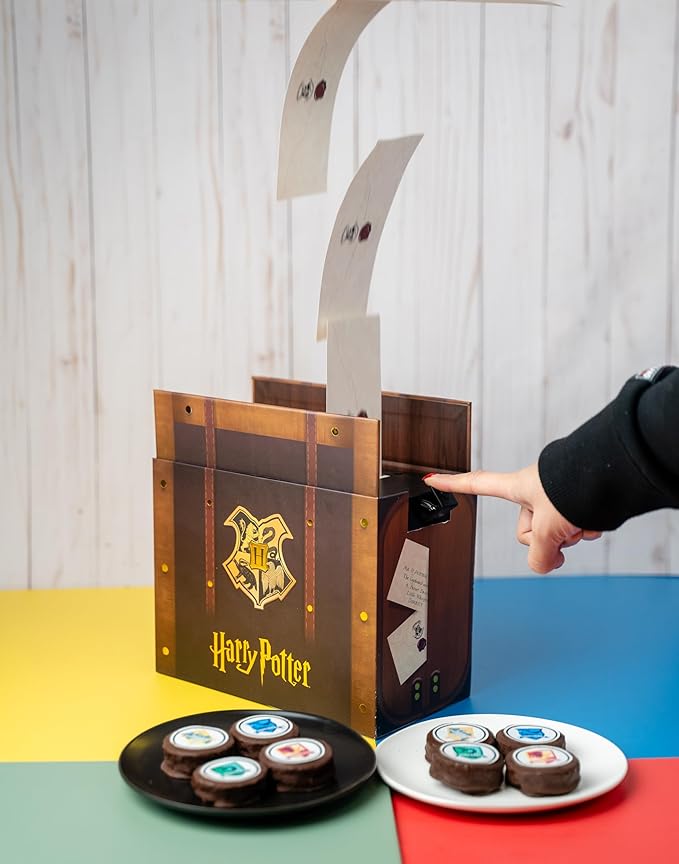 Harry Potter Acceptance Letter Explosion Box by Send A Cake – Ready to Gift, No Assembly Needed – Includes 8 Chocolate Brownies – Magical Birthday & Celebration Gift for Women, Men, Adults, Kids