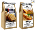 Rabbit Creek Beer Bread Mix Variety Pack of 2 – Classic Beer Bread and Italian Herb Beer Bread Mix, Easy to Make, Breadmaker Not Needed