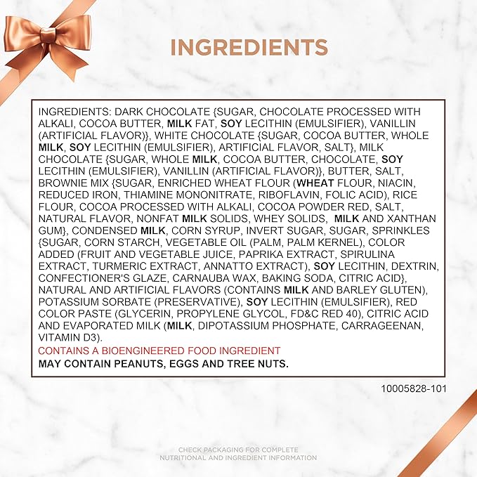 RUSSELL STOVER Assorted Milk & Dark Chocolate Dessert Inspired Truffles Candy Gift Box, 14.9 oz.