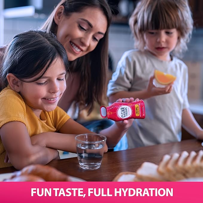 Clear Theory Water Flavoring Drops with Electrolytes – Electrolyte Drink Mix, [Fruit Punch] Water Enhancer for Kids & Adults, Sugar-Free, Vegan, Gluten-Free, 2-Pack (1.62 fl oz Bottles)