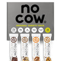 No Cow High Protein Bars, Original Variety Pack - Healthy Snacks, 20g Vegan Protein, High Fiber, Low Sugar, Keto Friendly, Dairy & Gluten Free (12 Count)