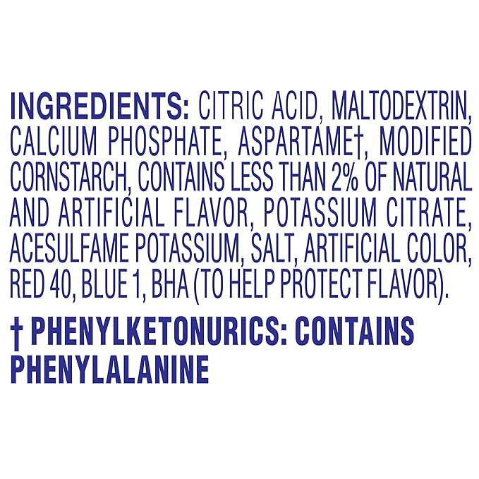 Crystal Light Fruit Punch Artificially Flavored Powdered Drink Mix, 10 ct. On-the-Go-Packets