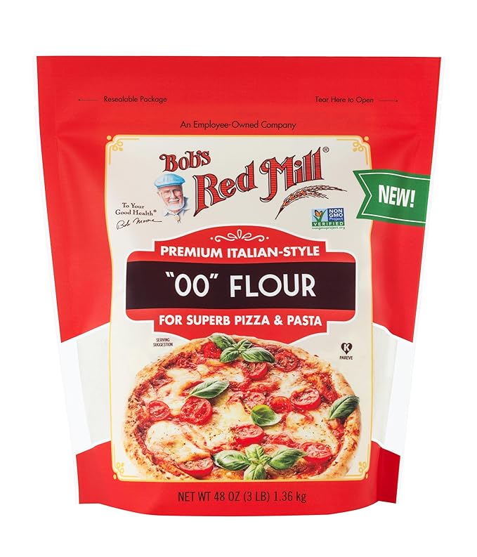 Bob's Red Mill 00 Flour Premium Italian-Style, 48oz (Pack of 4) - Non GMO, Vegan, Kosher
