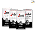 Segafredo Zanetti Espresso Capsules – Aluminum Pods for Nespresso Original Machines – Extra Dark Roast Premium Espresso with a Bold Aroma – Smoky, Intensity 12 – Forte, 10 Count (Pack of 4)