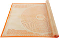 Silicone Pastry Mat 36X24 Inches Baking Mat with Measurement, Perfect for Dough, Pastry, Cookies, Pie Crust, Fondant, Bread, Sourdough, Pasta, Pizza, Kitchen Counter Mat