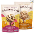 Autumn Sons Baking Co. Gluten Free Chocolate Chunk & Oatmeal Cinnamon Cookie Mix Combo Pack. Vegan Plant Based Baking Mix. Free From 11 Common Allergens. 9.3 oz (Pack of 2)
