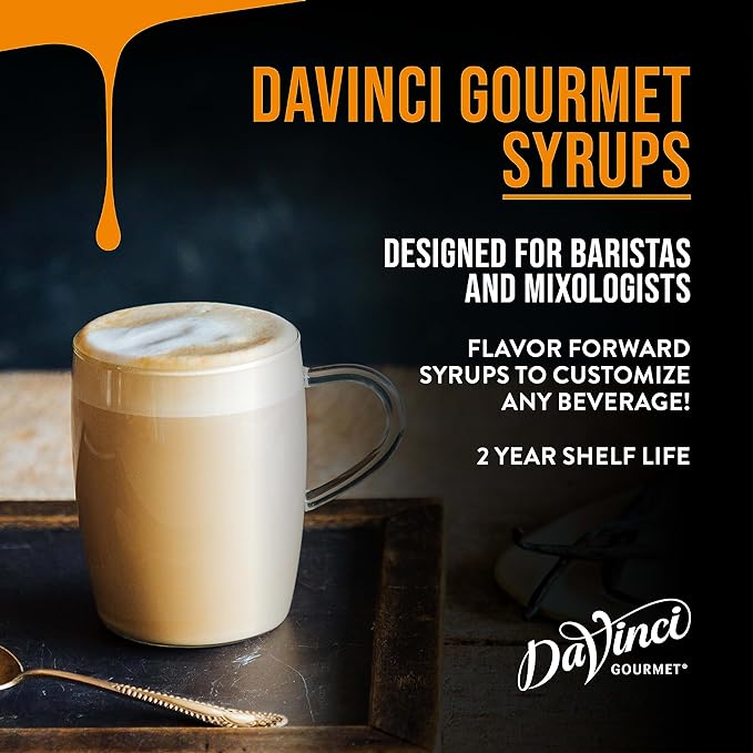 DaVinci Gourmet Classic Toasted Marshmallow Syrup, 25.4 Fluid Ounces (Pack of 4)