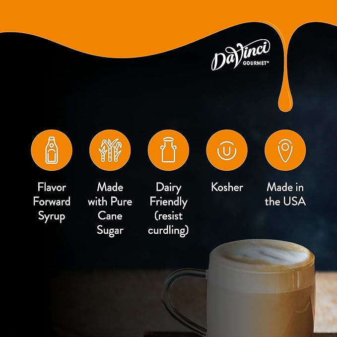 DaVinci Gourmet Classic Original Hazelnut Syrup, 25.4 Fluid Ounces (Pack of 1)