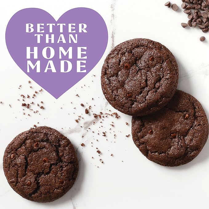 My Better Batch Double Chocolate Chip Cookie Mix, Gourmet Baking Mix for Homemade Taste, 4 Pack (Makes 64 Cookies Total)