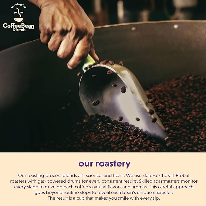 Coffee Bean Direct Dark House Blend, Whole Bean Coffee, Dark Roast, 2.5 Pound Bag (Pack of 1)