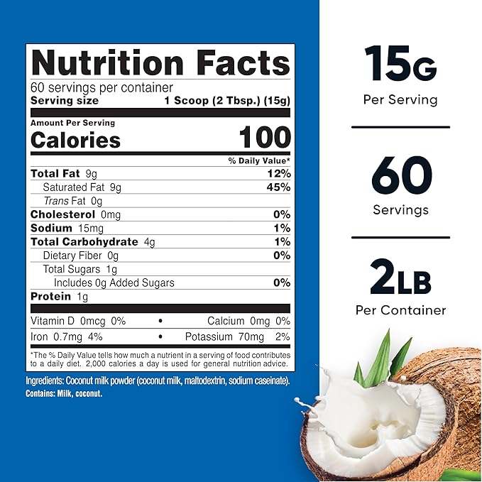Nutricost Coconut Milk Powder 2LBS
