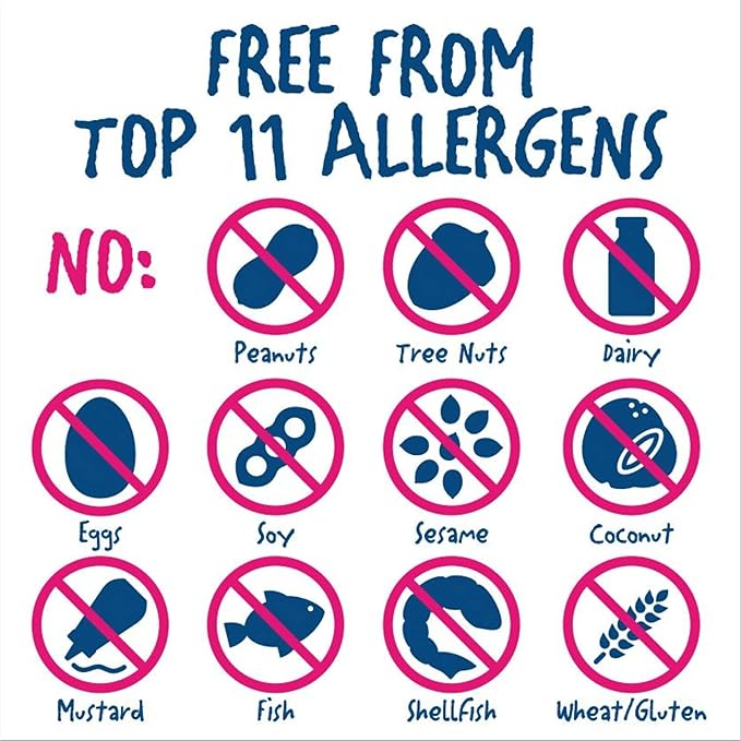Rule Breaker Vegan & Gluten-Free Cookies | Birthday Cake Bites | Plant-Based, Dairy, Nut, Soy, Allergen Free, Kosher | Soft-Baked School Snacks for Kids and Adults (Pack of 12)