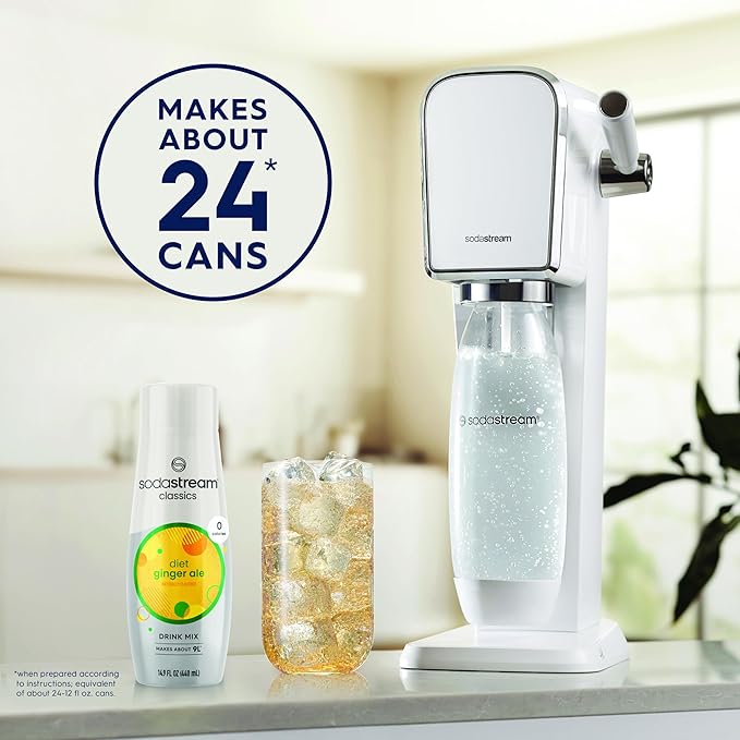 SodaStream Diet Ginger Ale, 440ml 4-Pack