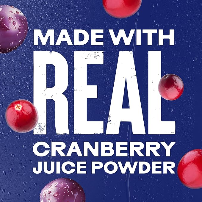 Ocean Spray® Variety Pack Zero Sugar Powder Drink Mix Packets with Real Cranberry Juice Powder, 100% Vitamin C, No Synthetic Dyes, Juicy Mixes (40ct)