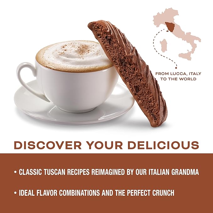 Nonni's, Triple Chocolate Biscotti, 6.88 Ounce