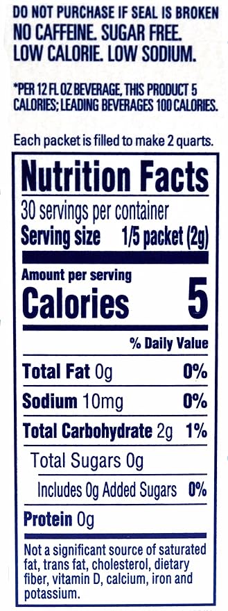 Crystal Light Strawberry Watermelon Drink Mix, 12-Quart Canister (Pack of 12)