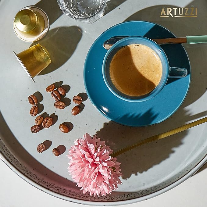 Artuzzi Lungo Venezia I 120ct Espresso Capsules Compatible with Nespresso Original Machines I Dark Roast I Intensity 8 I Aluminum & Recyclable Lungo Pods I Italian Roast